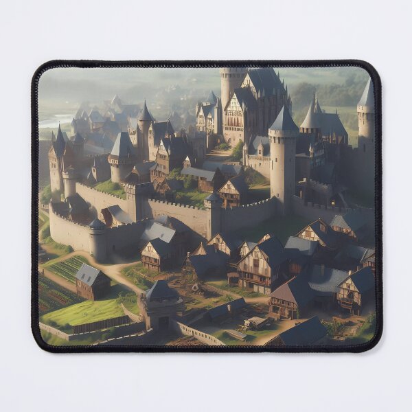 Item preview, Medieval Majesty: An Aerial View of a Castle designed and sold by Helleradi.