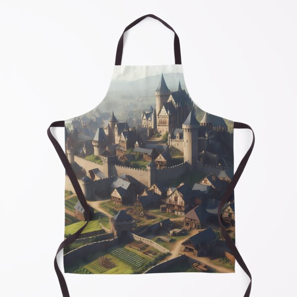 Item preview, Medieval Majesty: An Aerial View of a Castle designed and sold by Helleradi.