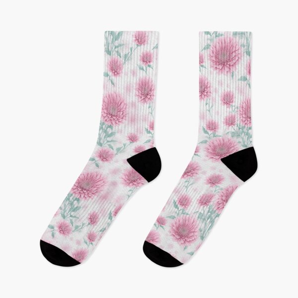 Item preview, Watercolor Pink Wild Flowers designed and sold by Victoria Riabov.