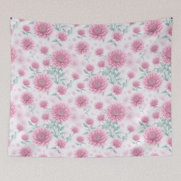 Item preview, Watercolor Pink Wild Flowers designed and sold by Victoria Riabov.