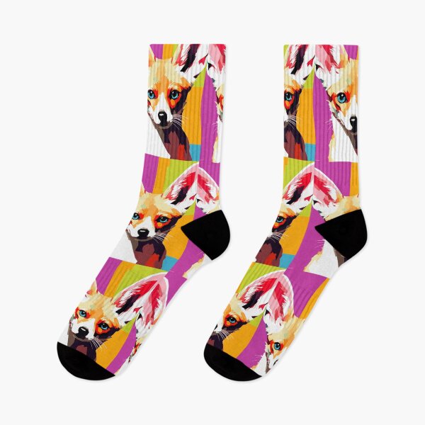 Item preview, Fennec Fox Sahara Pop Art designed and sold by TheWildFlix.