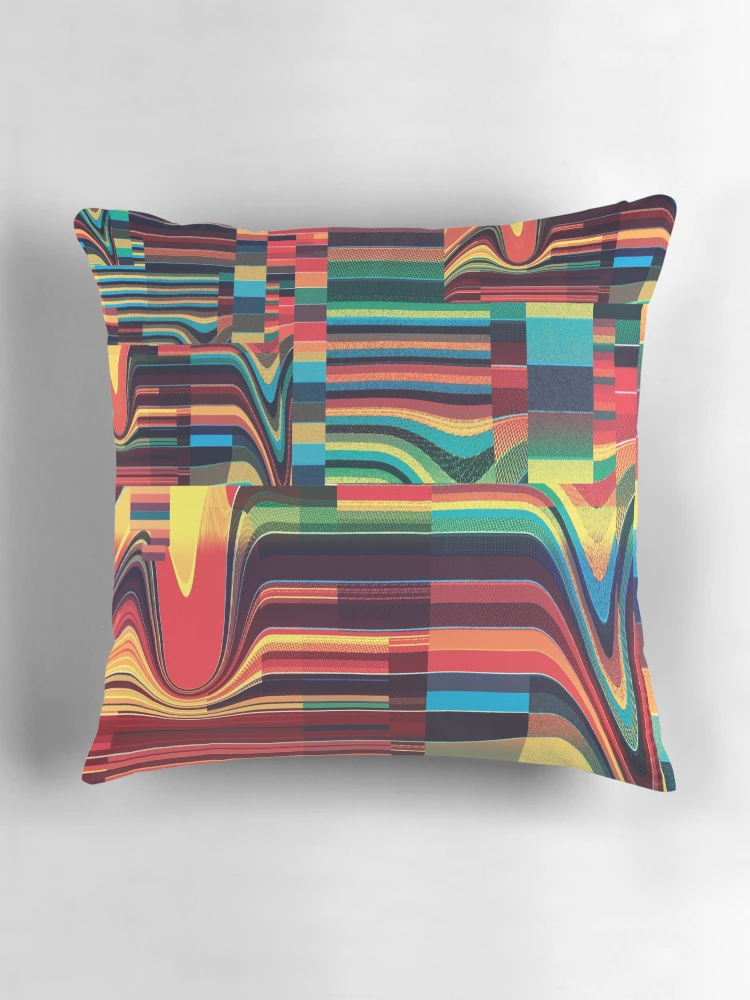 Thumbnail 3 of 4, Pillow, Patchwork pattern designed and sold by TwoBitMathews.