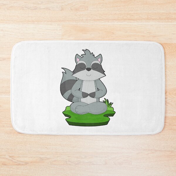 Item preview, Raccoon Yoga Fitness Meditation designed and sold by Snabdesign84.