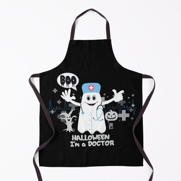 Item preview, BOO Doctor dressed as a GHOST - cute Halloween designed and sold by ArtProjectShop.