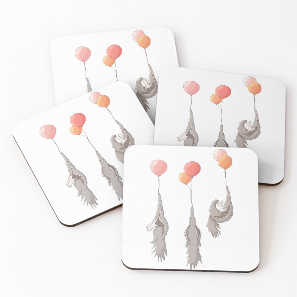 Item preview, Anteaters Love Balloons designed and sold by RhondaLuluArt.
