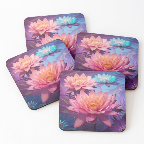 Item preview, Waterlilly neondesign designed and sold by Wilfried van Dokkumburg.