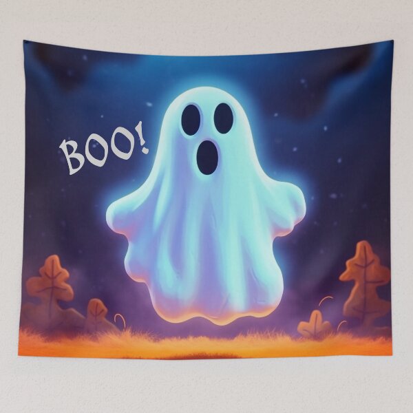 Item preview, Halloween Ghost designed and sold by SapphireKunai.