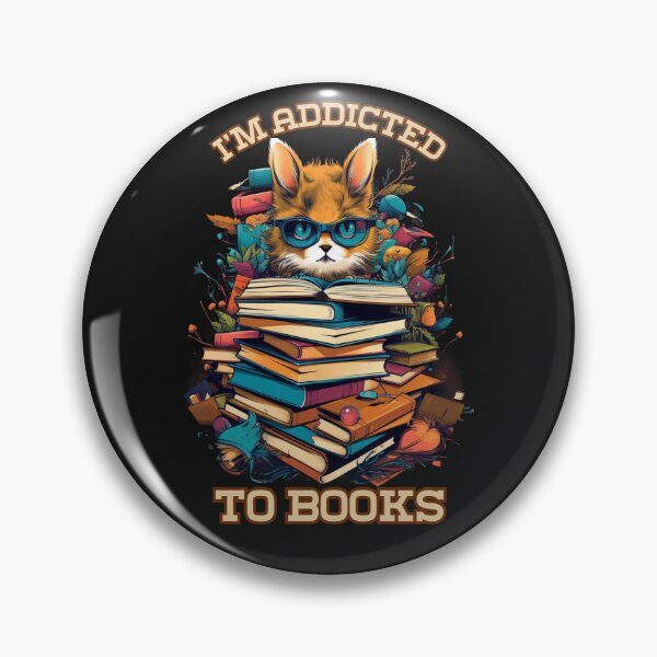 Item preview, I'm addicted to books Red fox art design 2 designed and sold by OnionsFamily.