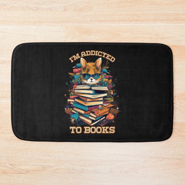 Item preview, I'm addicted to books Red fox art design 2 designed and sold by OnionsFamily.