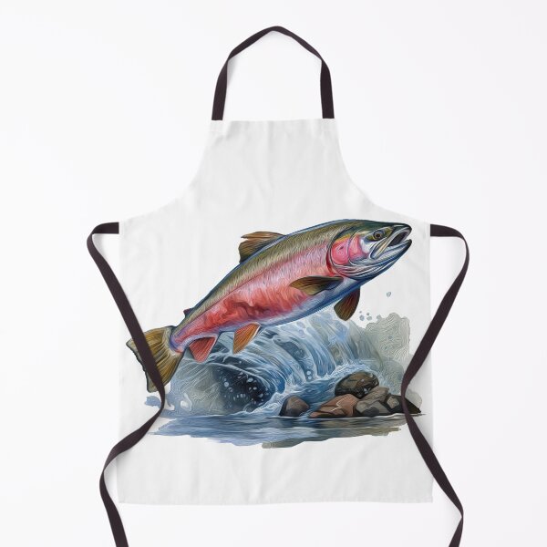 Item preview, Steelhead fish designed and sold by OlmArtify.