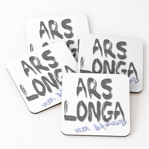 Item preview, Life's Transience, Art's Permanence: Explore 'Ars Long, Vita Brevis designed and sold by overthink. store.