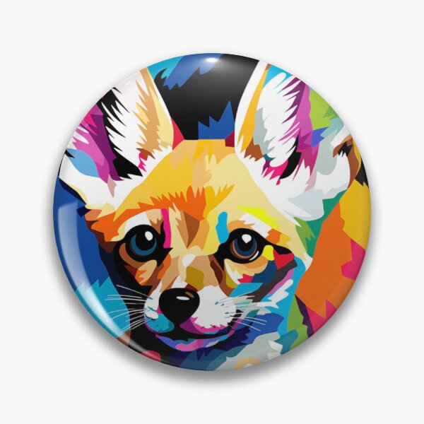 Item preview, Desert Fennec Fox Sahara Pop Art designed and sold by TheWildFlix.