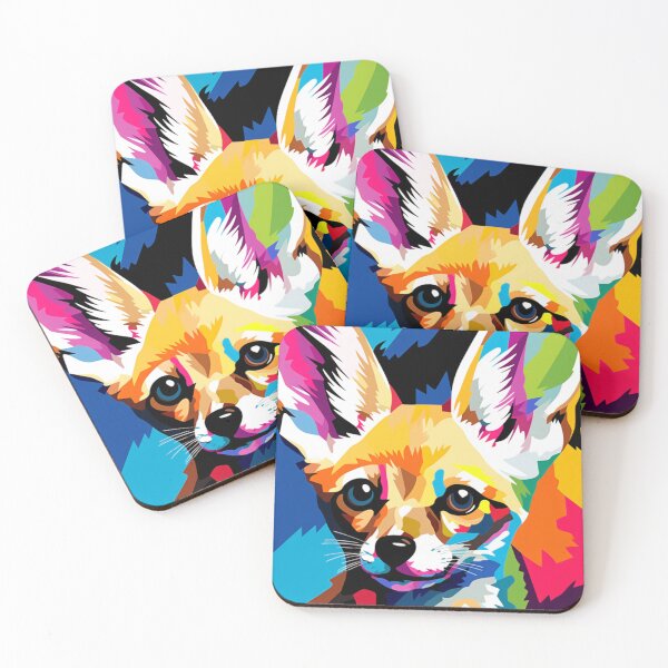 Item preview, Desert Fennec Fox Sahara Pop Art designed and sold by TheWildFlix.