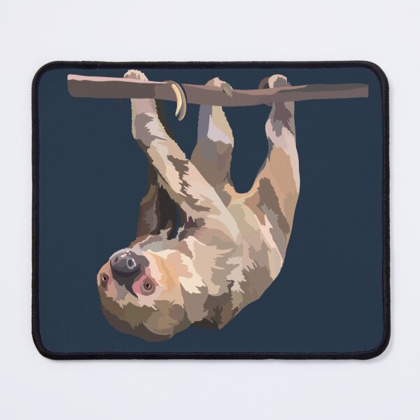 Item preview, T is for Two Toed Sloth,Two-Toed Sloth Artwork – Gentle Mammal Illustration and Tropical Wildlife Design designed and sold by PrettylittlepastelUk.