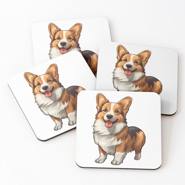 Item preview, Corgi Dog Puppy Red Headed Tri Color Drawing designed and sold by meganohm.