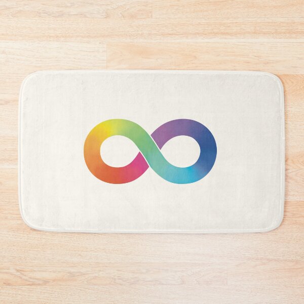 Item preview, Autism infinity symbol rainbow designed and sold by Jea-la.