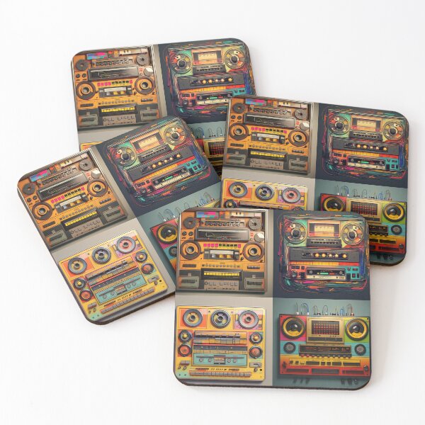 Item preview, audio tape player Complete with colorful grooves and preferably designed and sold by GTMOSHOP.