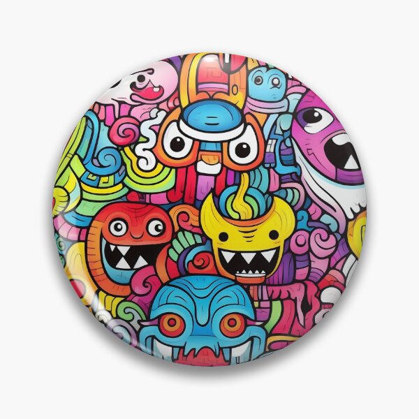 Item preview, Happy monsters 2 designed and sold by NavyPanda.