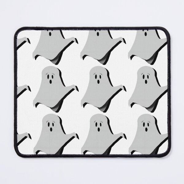 Item preview, Gray Ghost With Shadow, Wide Version, By Zeesdesign on Redbubble designed and sold by ZEESDESIGN.
