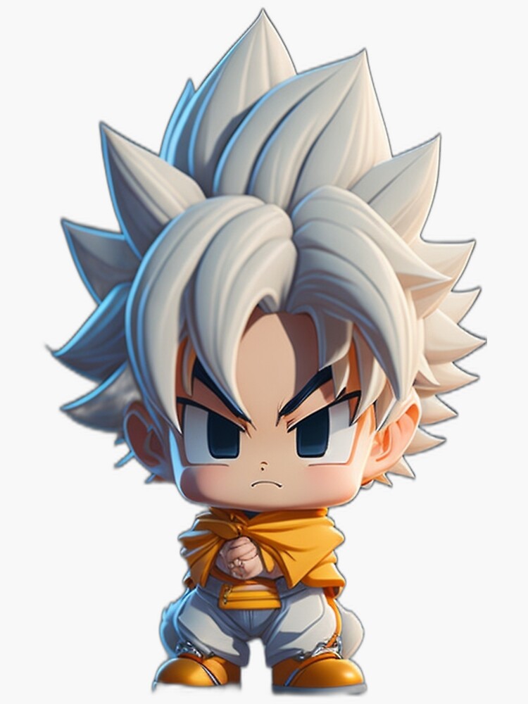 Dragon Ball Goku Ultra Instinct Sticker Sticker – Anime Town Creations