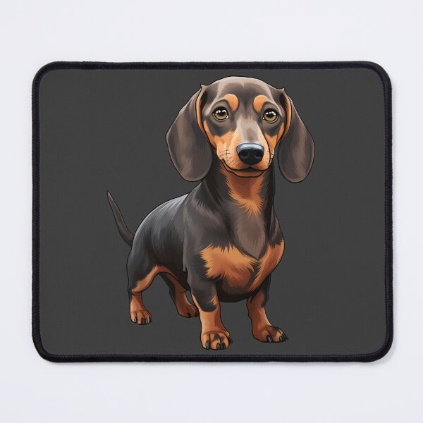 Item preview, Dachshund (Weiner Dog) Brown and Tan Puppy Drawing designed and sold by meganohm.