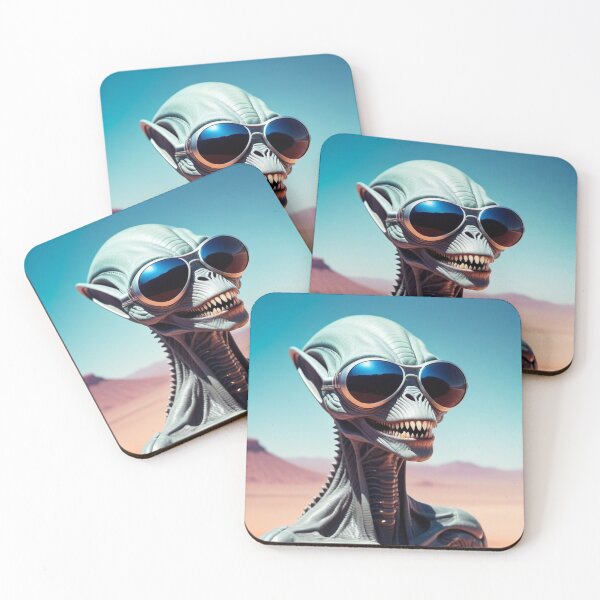 Item preview, New sunglasses alien style designed and sold by Wilfried van Dokkumburg.