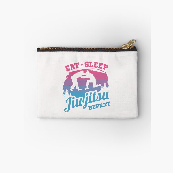 Item preview, Funny jiujitsu Eat Sleep Jiujitsu repeat designed and sold by ETIndustries.