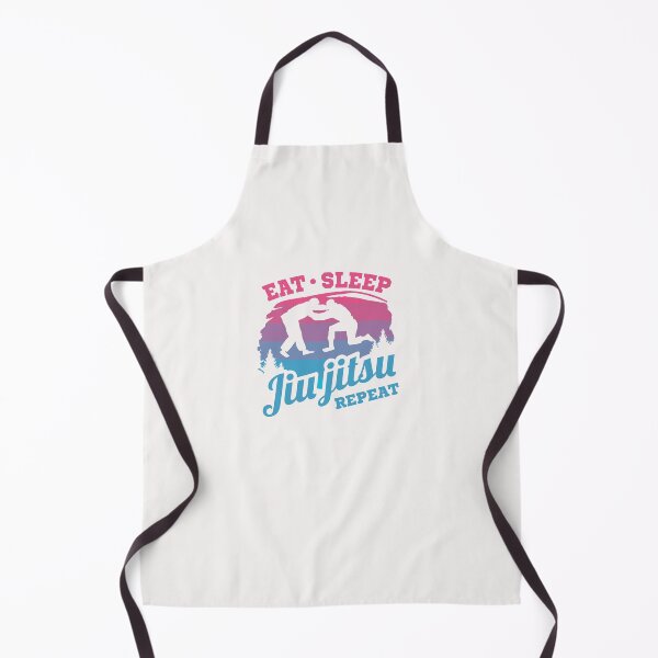 Item preview, Funny jiujitsu Eat Sleep Jiujitsu repeat designed and sold by ETIndustries.