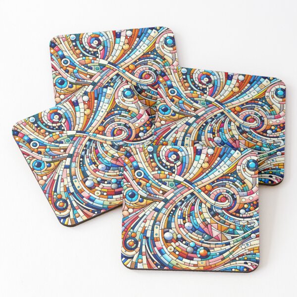 Item preview, Vibrant geometric diversity designed and sold by Glassmaster.