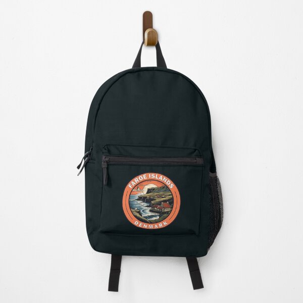 Item preview, Faroe Islands Denmark Travel Art Badge designed and sold by KrisSidDesigns.