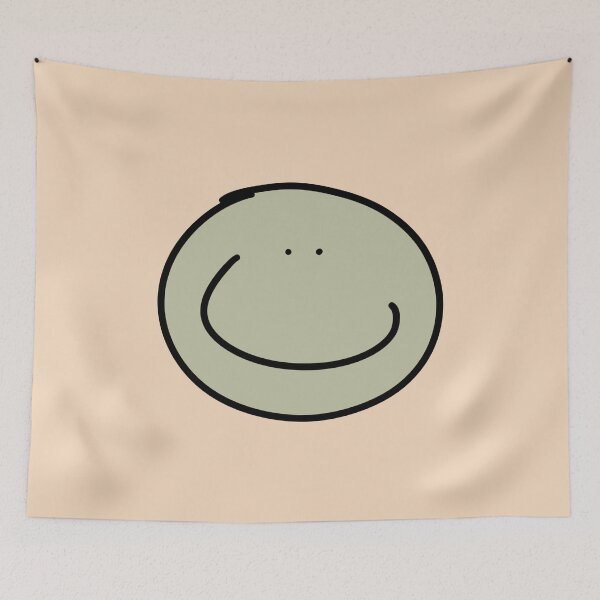 Item preview, sage smiley designed and sold by Eunyoung Design-Inkouragements.