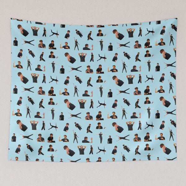 Item preview, Zac Efron Troy Bolton Bet On It High School Musical collage stickers designed and sold by GRAPHICxBOMB.