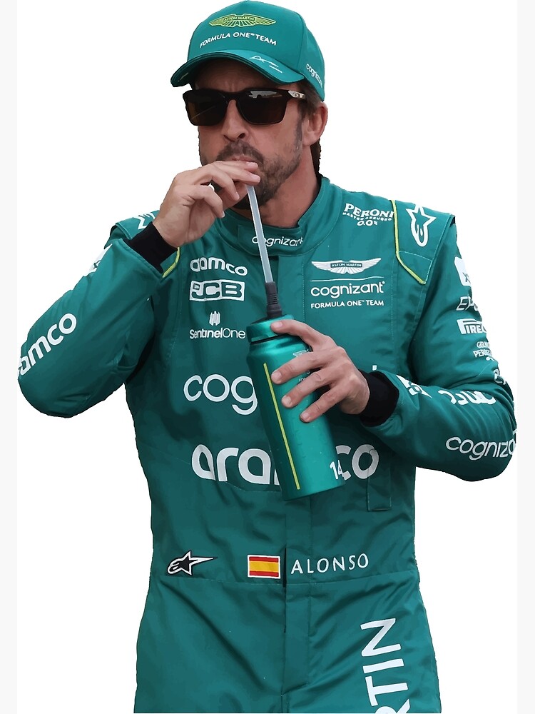 ▷ Chollo Camiseta oficial Aston Martin 2023 de Fernando Alonso por sólo  33,10€ con cupón descuento (-40%)