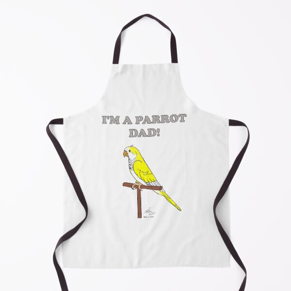 Item preview, I'm a Parrot Dad! - Yellow Quaker designed and sold by Laughing Parrot Studio.