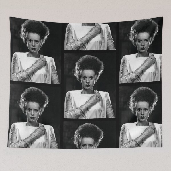 Item preview, Bride of Frankenstein Elsa Lanchester designed and sold by QuidnuncDesigns.