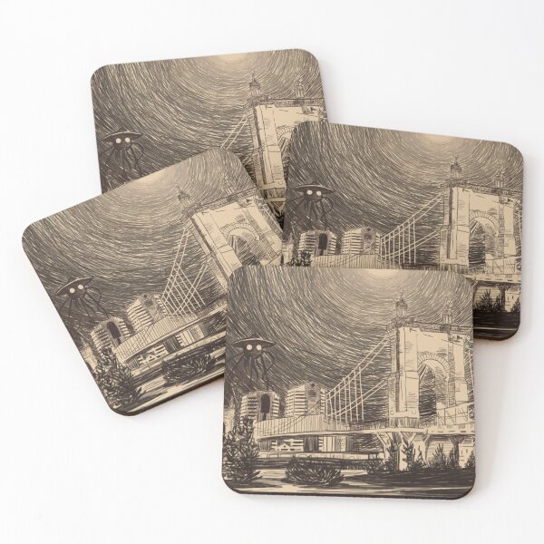 Item preview, War of the Worlds on the Roebling Bridge designed and sold by StandarAmandar.