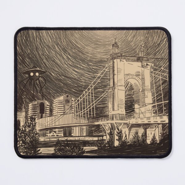 Item preview, War of the Worlds on the Roebling Bridge designed and sold by StandarAmandar.
