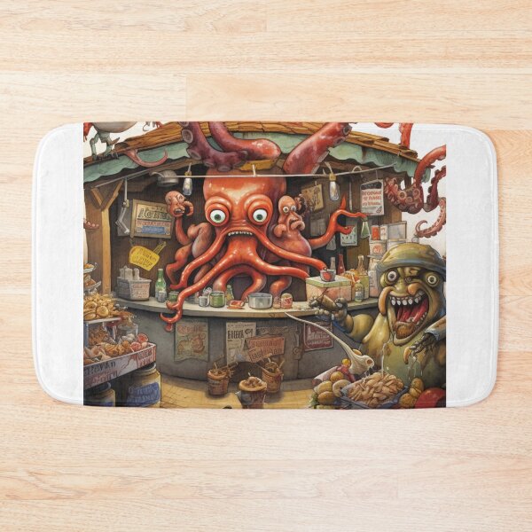 Item preview, The Custodian Octopus designed and sold by ArtLux-Studio.