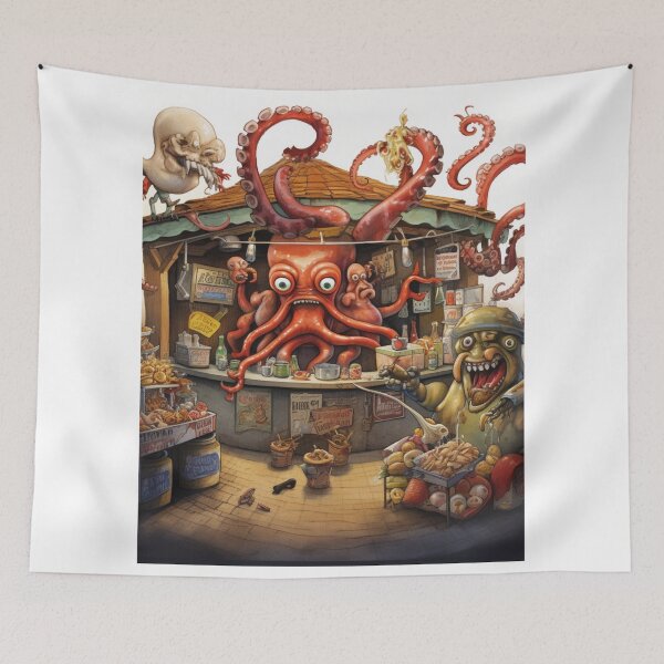 Item preview, The Custodian Octopus designed and sold by ArtLux-Studio.