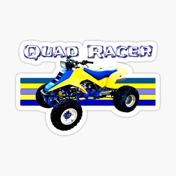 Quad Atv All Terrain Vehicle Four Wheeler Car Stickers For - Temu