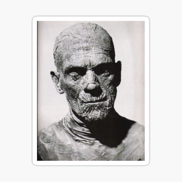Item preview, The Mummy Boris Karloff  designed and sold by QuidnuncDesigns.