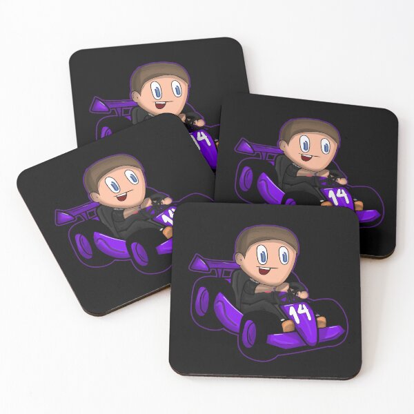 Item preview, boy gokarting racing race designed and sold by MonkiFlipp.