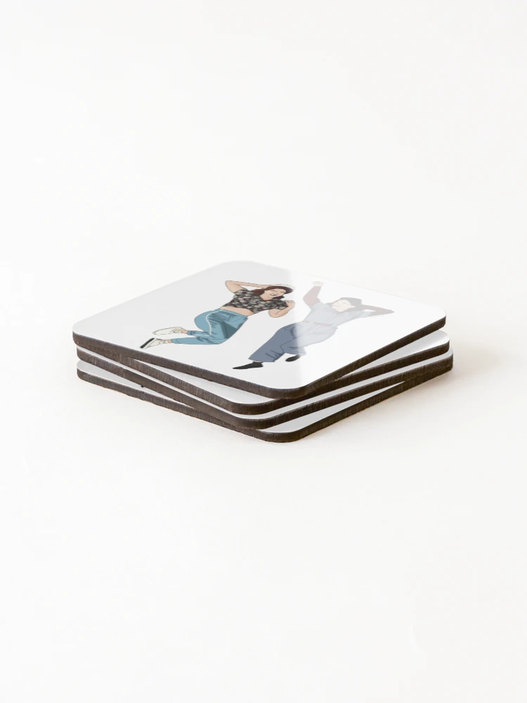 Thumbnail 4 of 5, Coasters (Set of 4), Shellfish designed and sold by fanartbygabi | Gabi Veiga.