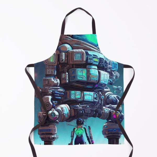 Item preview, Purple robot futuristic, scifi, robotics, cool, space, tech, cyber designed and sold by Cyber Kids.