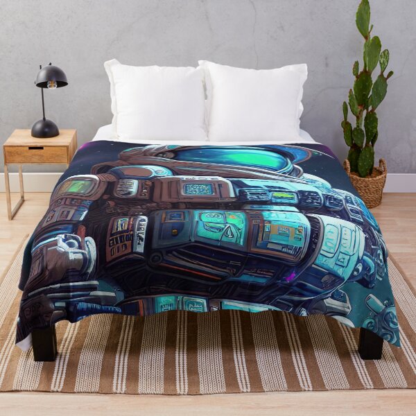Item preview, Purple robot futuristic, scifi, robotics, cool, space, tech, cyber designed and sold by Cyber Kids.