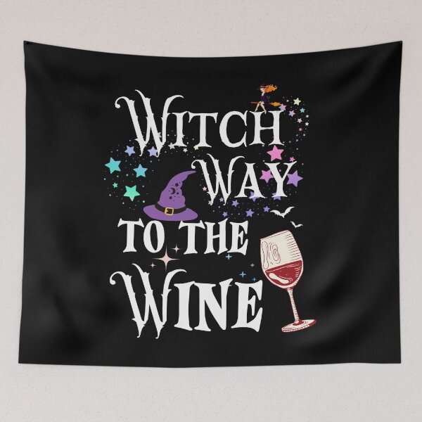 Item preview, Witch way to the Wine designed and sold by RishJal.