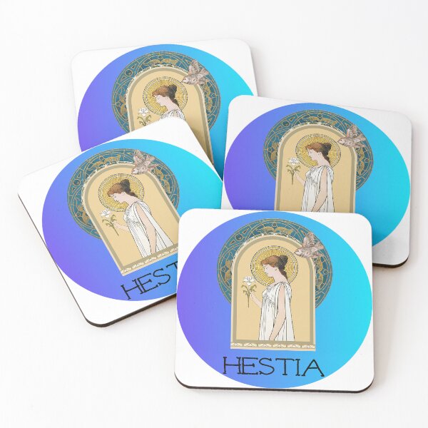 Item preview, Hestia. Greek Goddess of Hearth, Home, Peace and Architecture designed and sold by SSustainable.