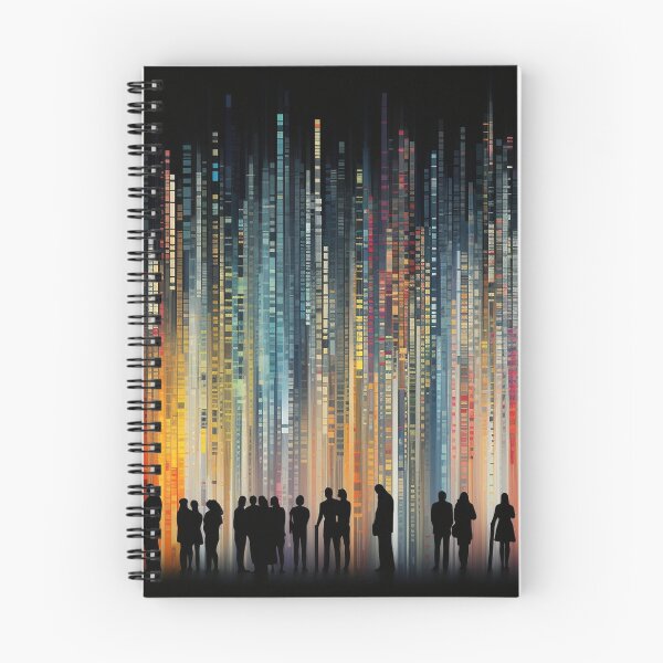 Item preview, Barcode city, business & valuation, colorful artwork designed and sold by silent-violin.