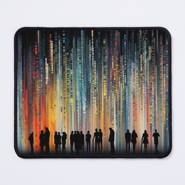 Item preview, Barcode city, business & valuation, colorful artwork designed and sold by silent-violin.