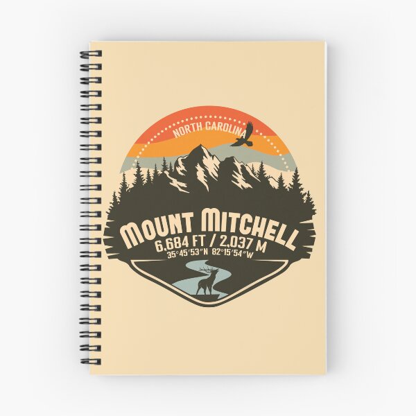 Item preview, Mount Mitchell State Park North Carolina Retro Camping Hiking Outdoor Adventure designed and sold by mountainfad.